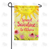 Cone Flowers Garden Flags