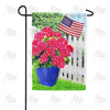 Geraniums Garden Flags