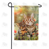 Orange Tabby Garden Flags