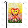 Love Birds Garden Flags