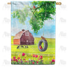 Farm Animals House Flags