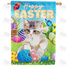 Easter House Flags