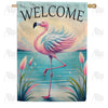 Flamingos House Flags