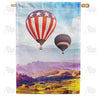 Hot Air Balloons House Flags