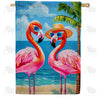 Flamingos House Flags