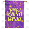 Mardi Gras House Flags