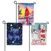 3 piece Garden Flags Set