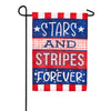 Evergreen Burlap Garden Flags