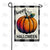 Buffalo Plaid Halloween Pumpkin Double Sided Garden Flag