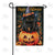 Happy Halloween Black Cat Double Sided Garden Flag