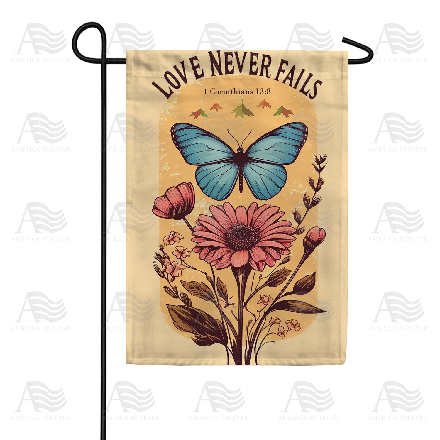 Timeless Love Double Sided Garden Flag