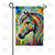 Colorful Mosaic Horse Double Sided Garden Flag