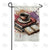 Coffee and Books Double Sided Garden Flag