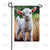 Smiling Baby Goat Double Sided Garden Flag