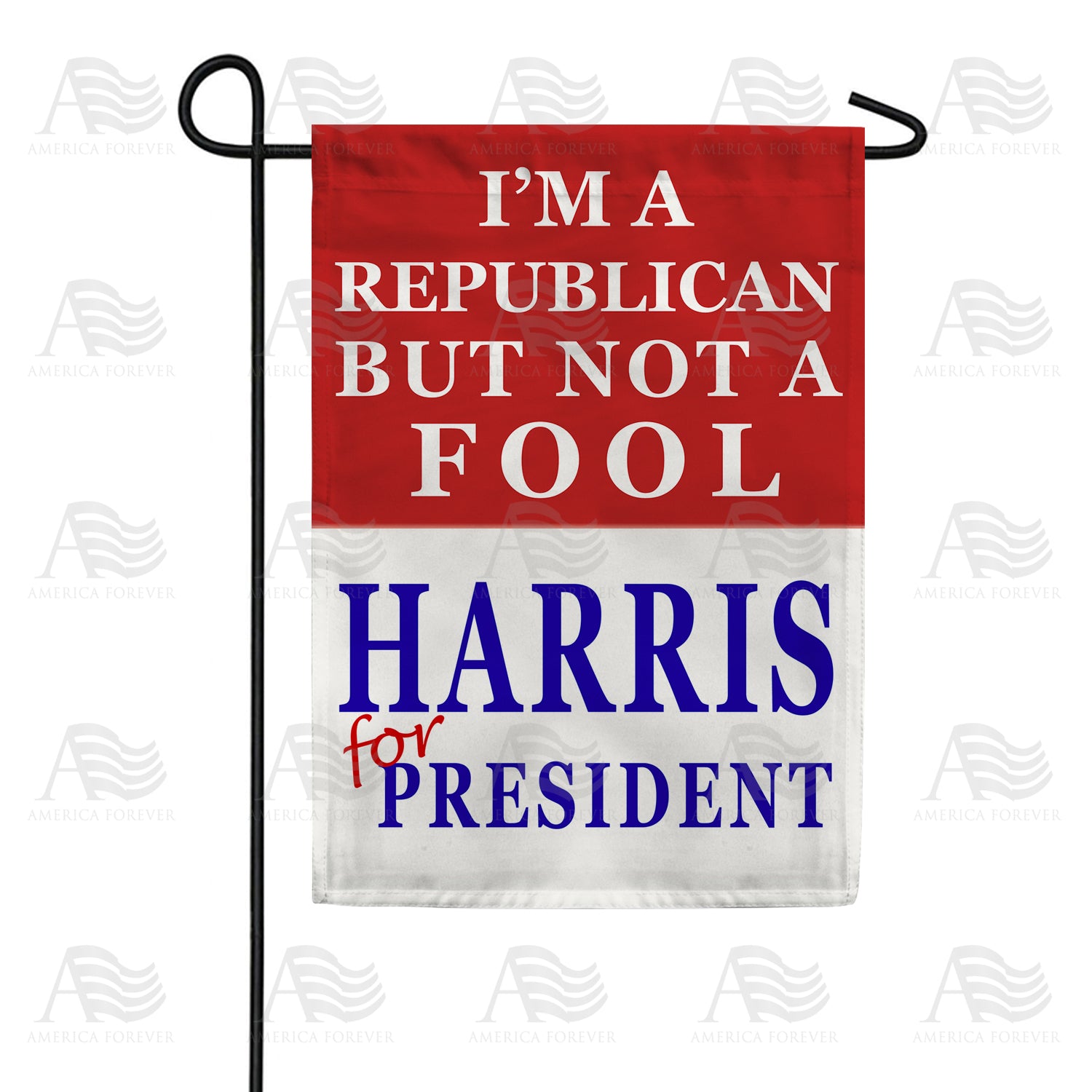 Kamala Harris for President Double Sided Garden Flag