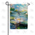 Dragonfly Water Lily Double Sided Garden Flag