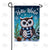 Hello Winter Owl Double Sided Garden Flag