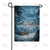 Winter Mountain Village Double Sided Garden Flag