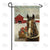 Christmas Horse and Sleigh Double Sided Garden Flag