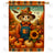 Fall Y'all Scarecrow Double Sided House Flag