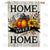 Home Sweet Home Pumpkin Double Sided House Flag