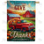 Give Thanks Farm Double Sided House Flag