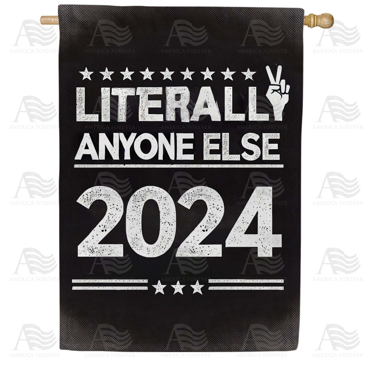 Anyone Else 2024 President Double Sided House Flag