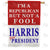 Kamala Harris for President Double Sided House Flag