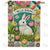 Hello Spring Bunny Double Sided House Flag