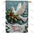 Peace on Earth Dove Christmas Double Sided House Flag