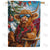 Highland Cow Christmas Double Sided House Flag