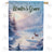 Winter's Grace Deer Family Double Sided House Flag