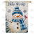 Cardinal Winter Friend Double Sided House Flag