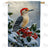 Red-bellied Woodpecker Double Sided House Flag