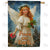 Christmas Angel Peace Double Sided House Flag