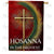 Hosanna Cross Palm Sunday Double Sided House Flag