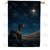 Camel Under Star Christmas Double Sided House Flag