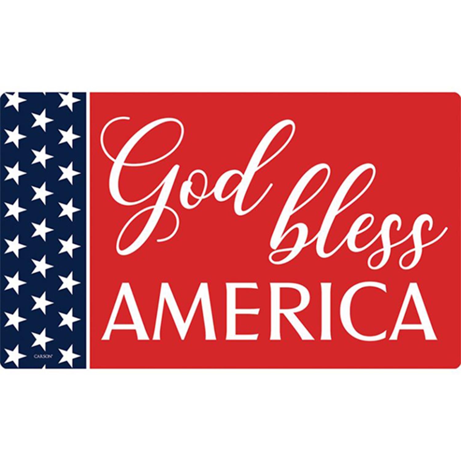 God Bless America Doormat