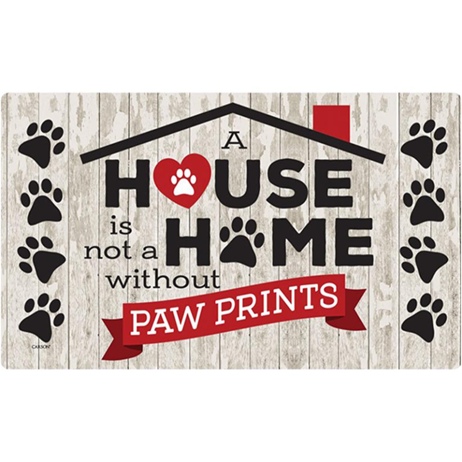 Paw Prints Doormat