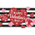 Valentine Stripe Doormat