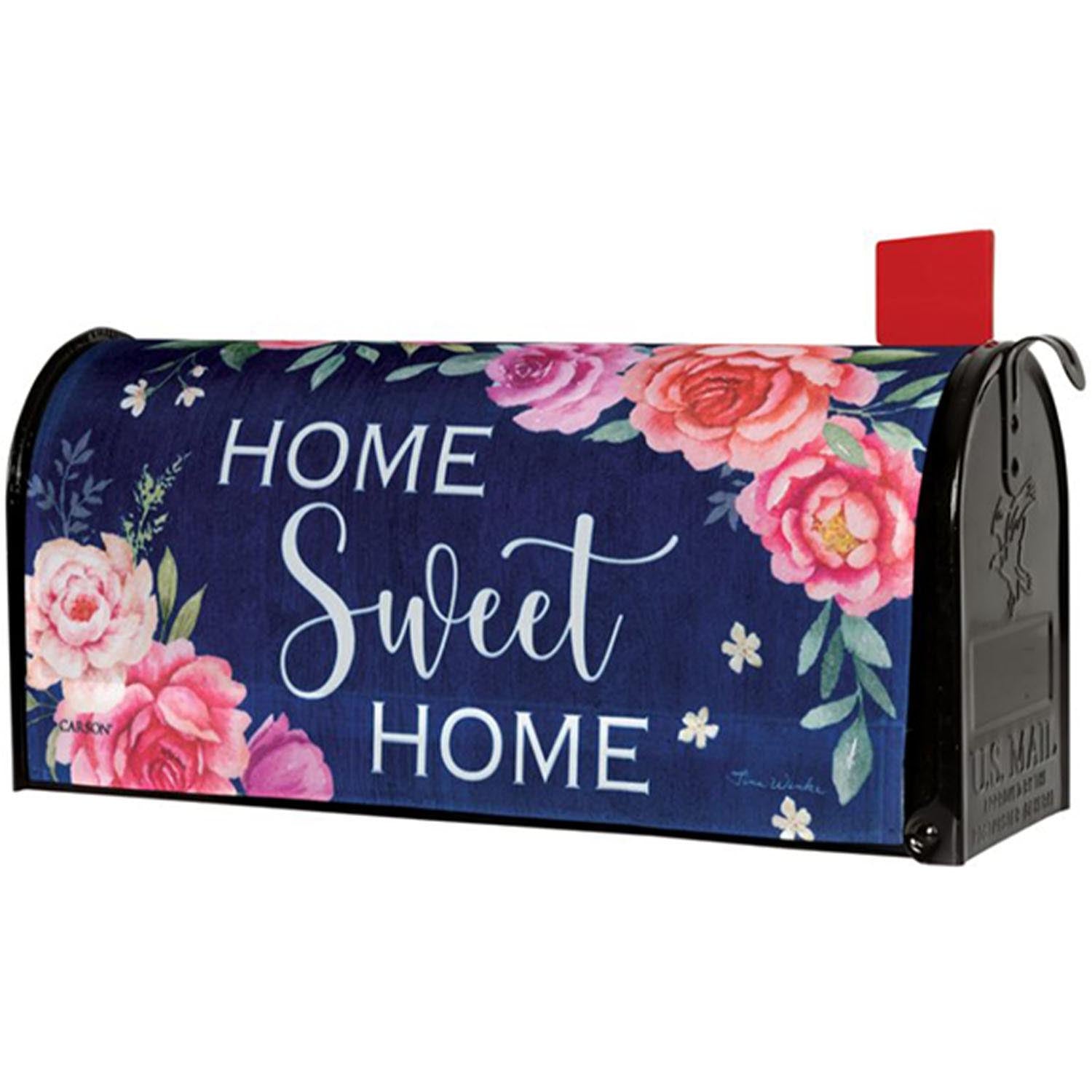 Home Sweet Home Mailbox Cover