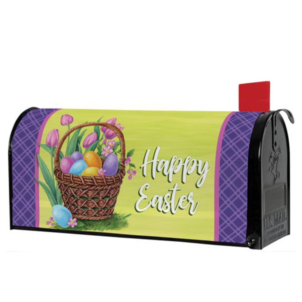 Easter Basket Mailbox Cover