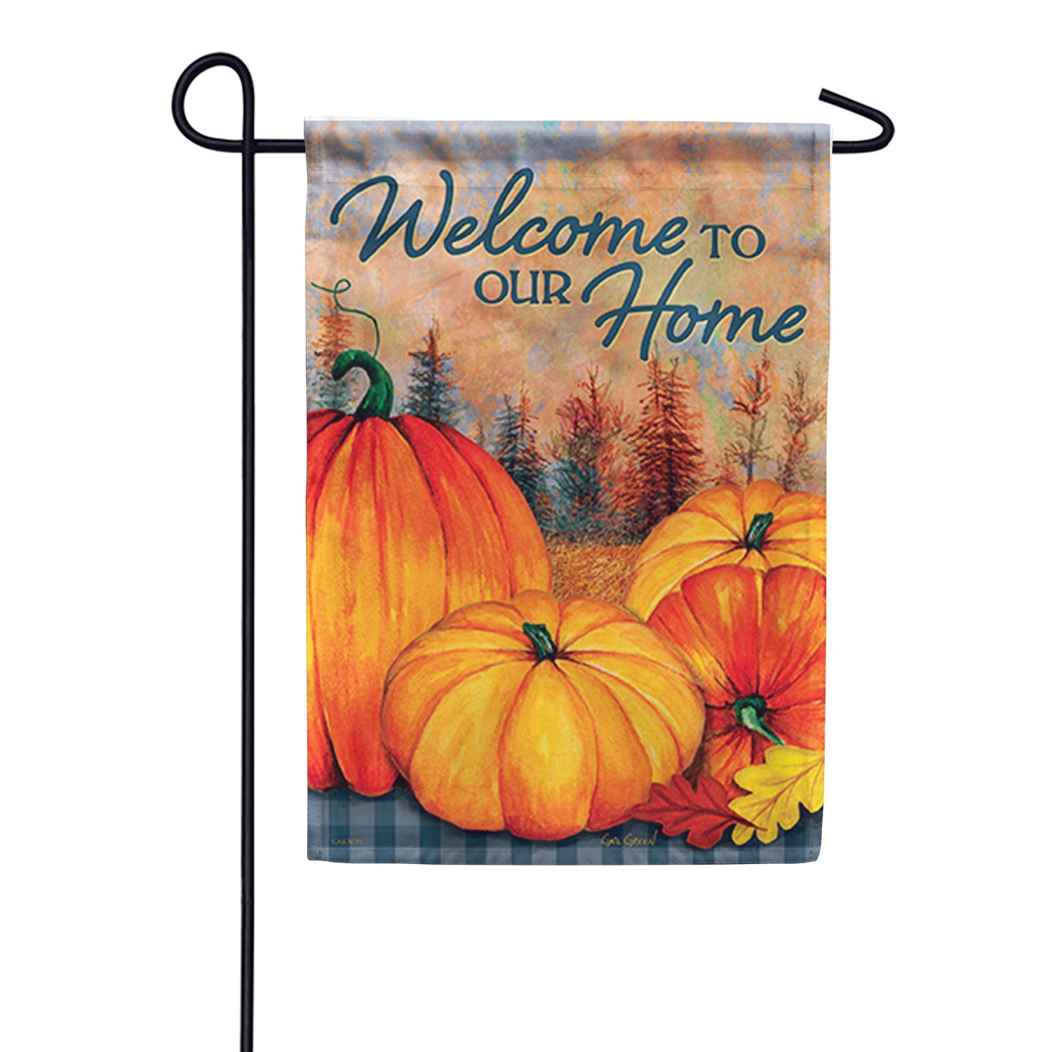 Pumpkin Farm - Double Sided Garden Flag