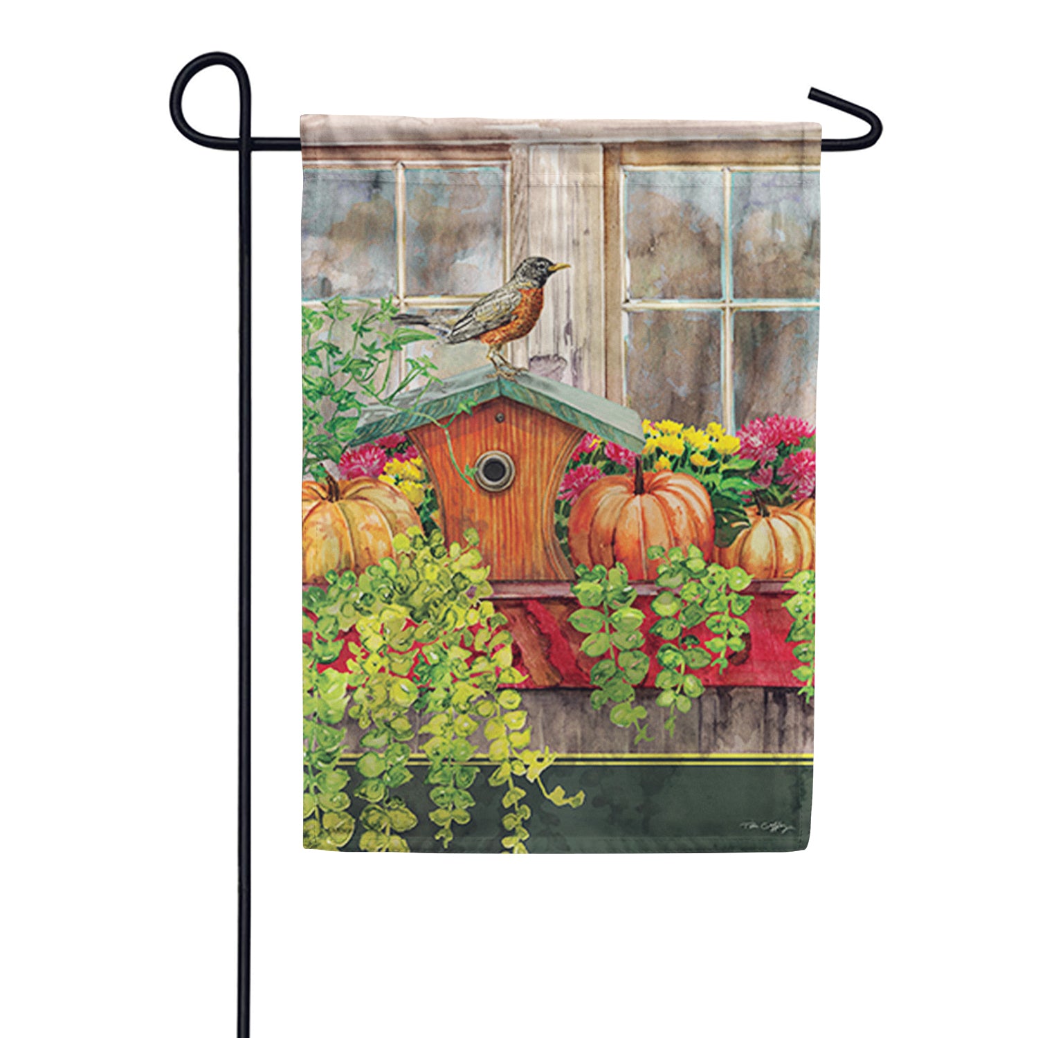 Window Box - Double Sided Garden Flag