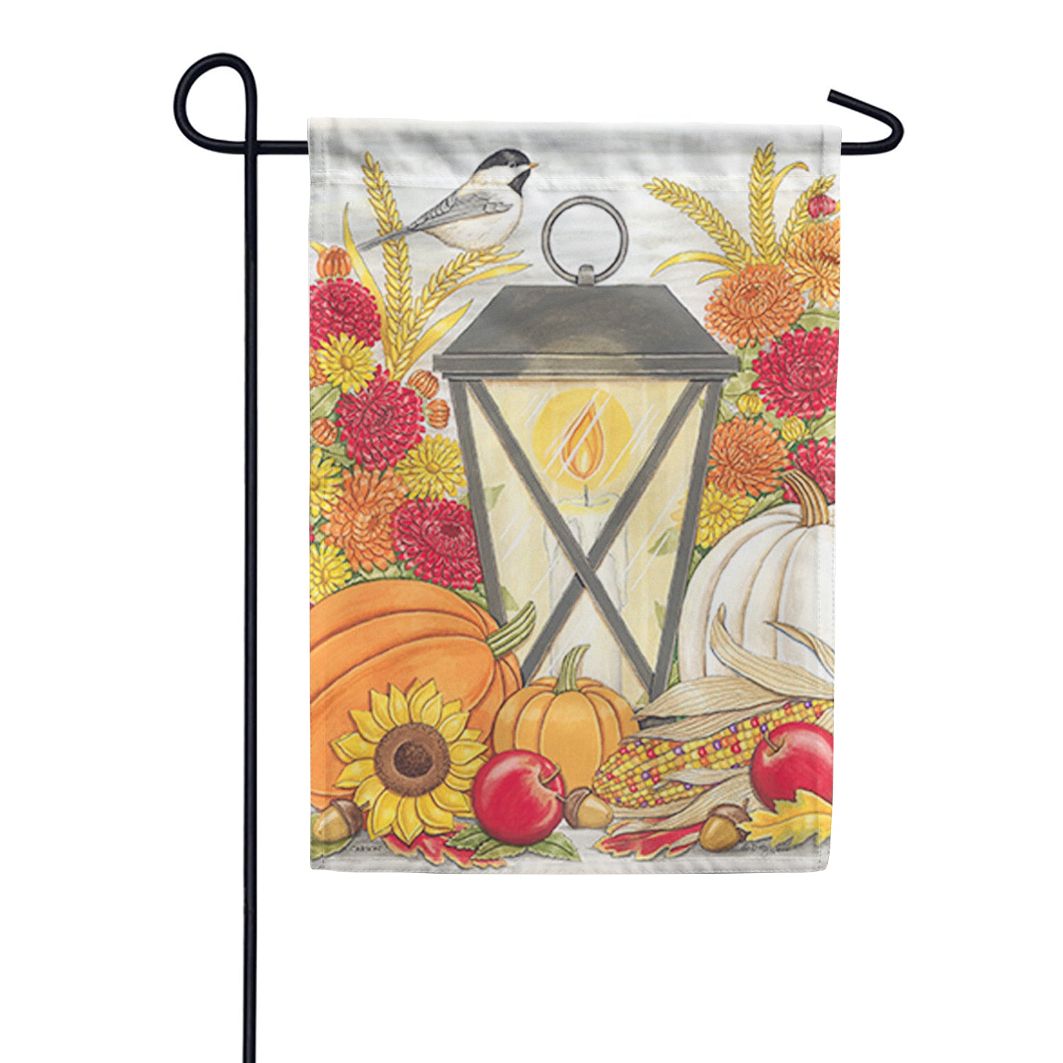 Autumn Lantern - Double Sided Garden Flag