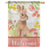 Sweet Bunny House Flag