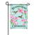 Hummingbird Crossing Glittertrends Garden Flag