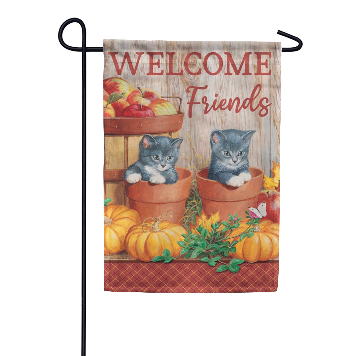 Little Kittens Garden Flag