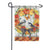 Carson Chickadee Wreath Garden Flag