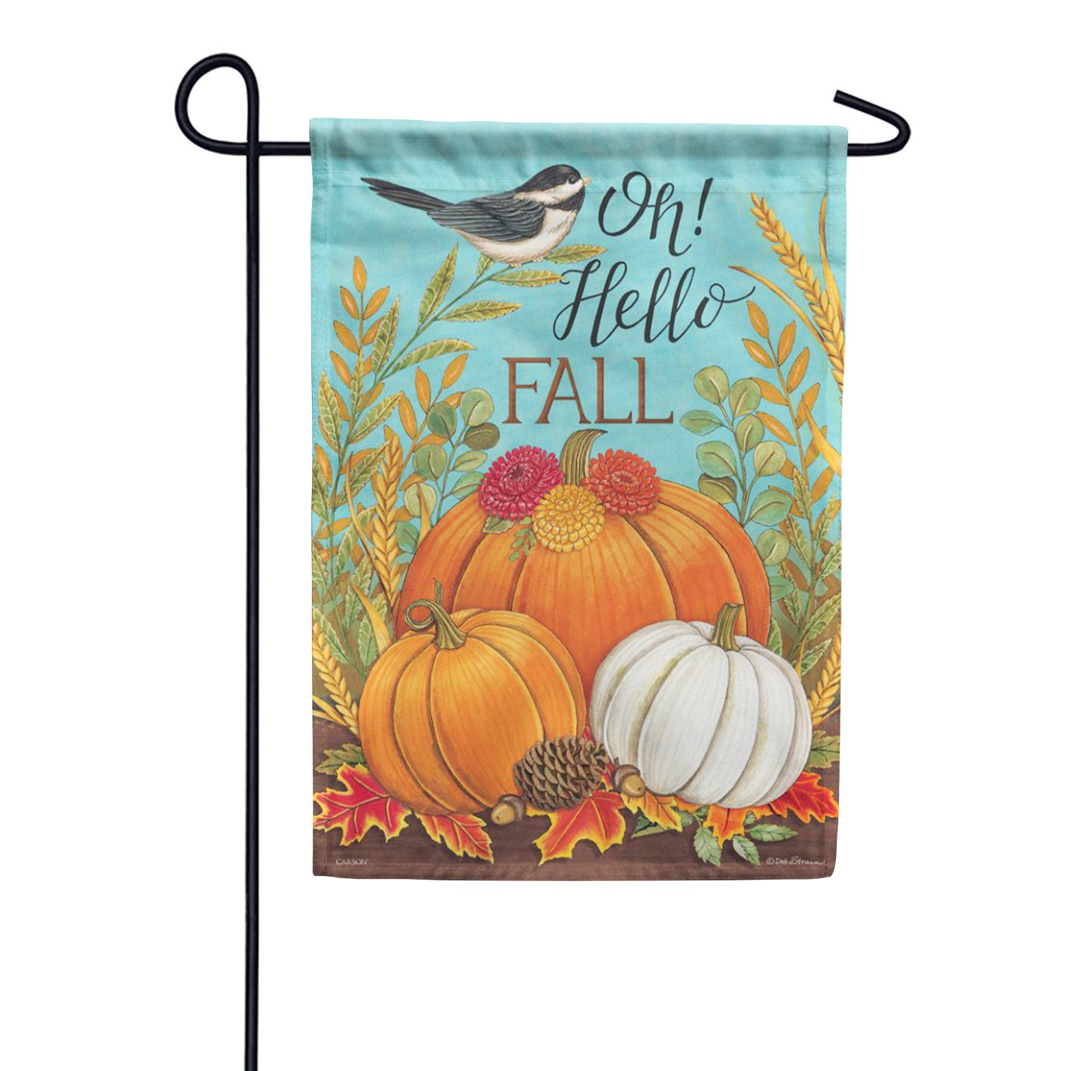 Oh, Hello Fall Garden Flag